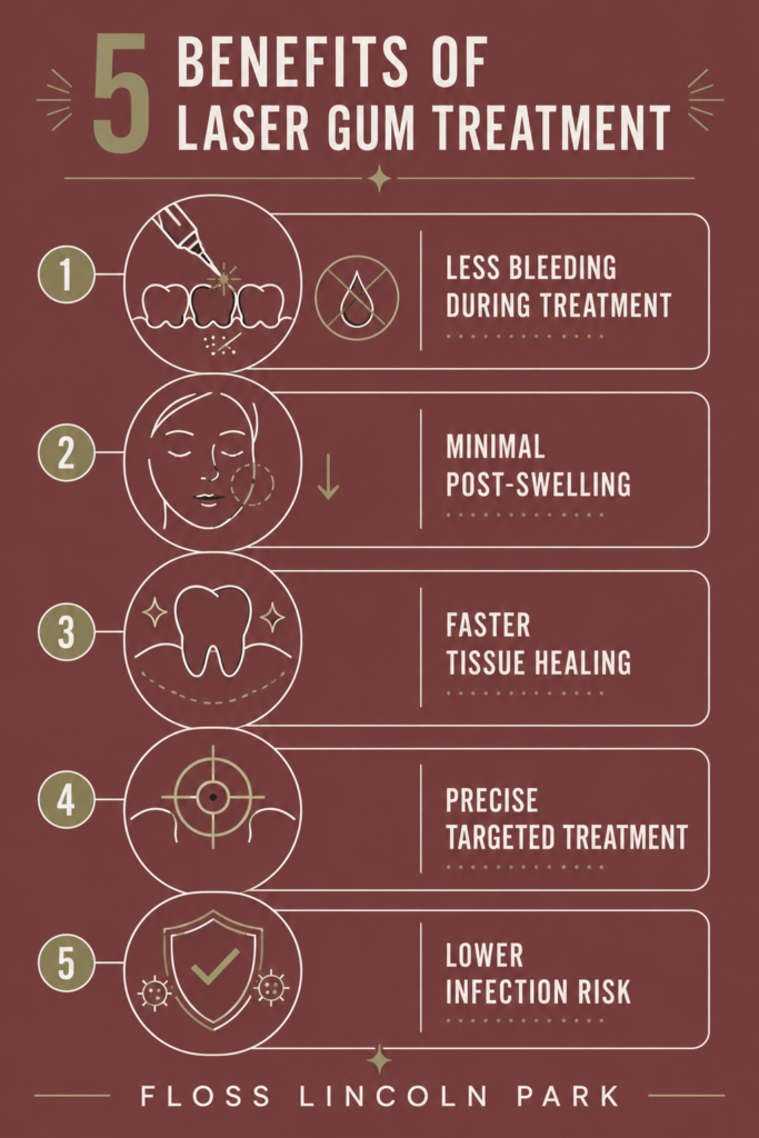 Infographic_How Does Laser Dentistry Make Gum Treatments Less Invasive_